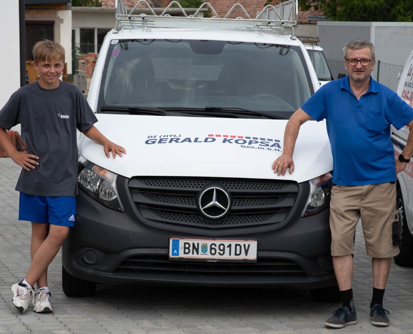 Team Lukas und Johann